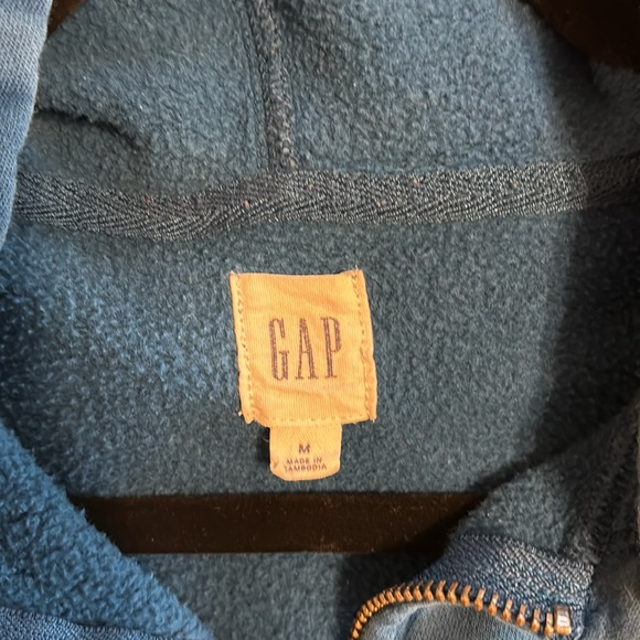 Gap hoodie, men’s size medium, blue, excellent condition - Picture 3 of 3